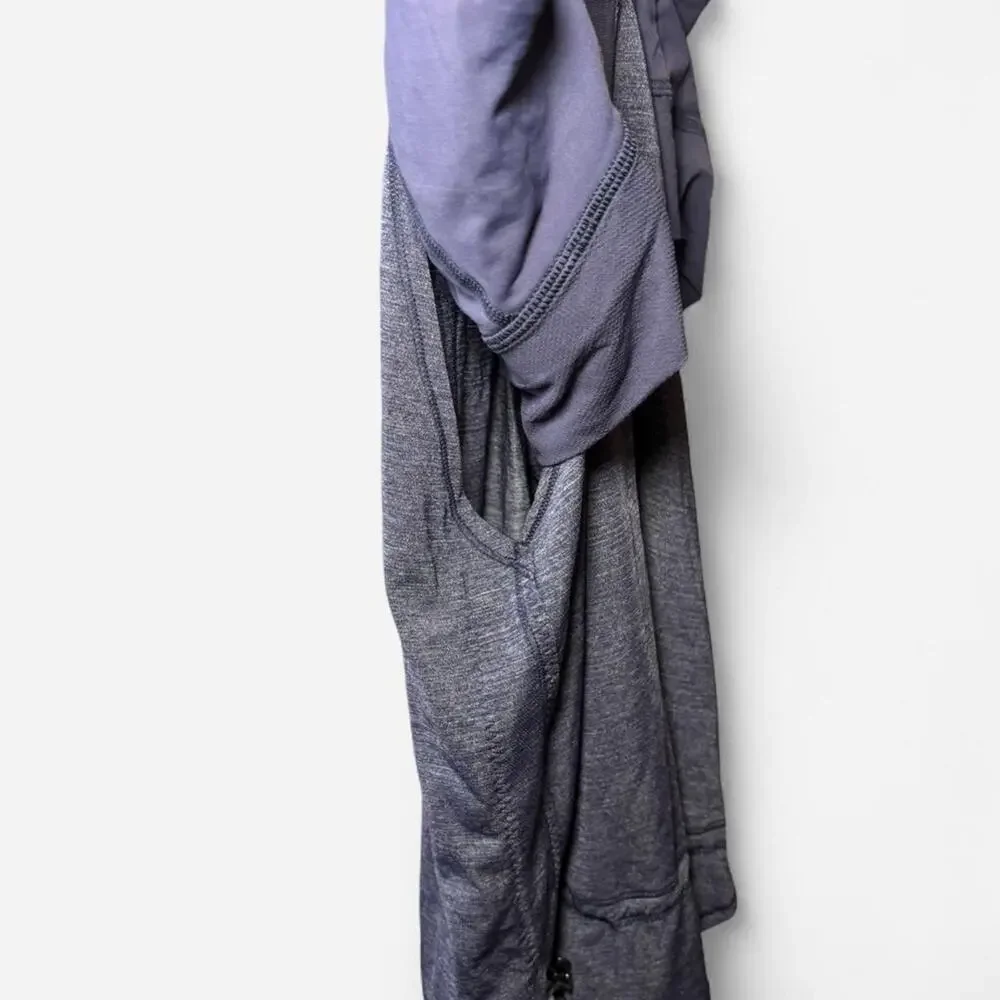 Lululemon Women Size 6 Heathered Blue Athletic Tank